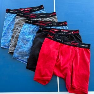 Boys HANES X Temp Boxer Briefs